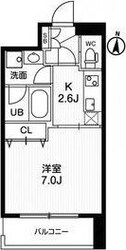 アーバンフラッツ西中島の物件間取画像